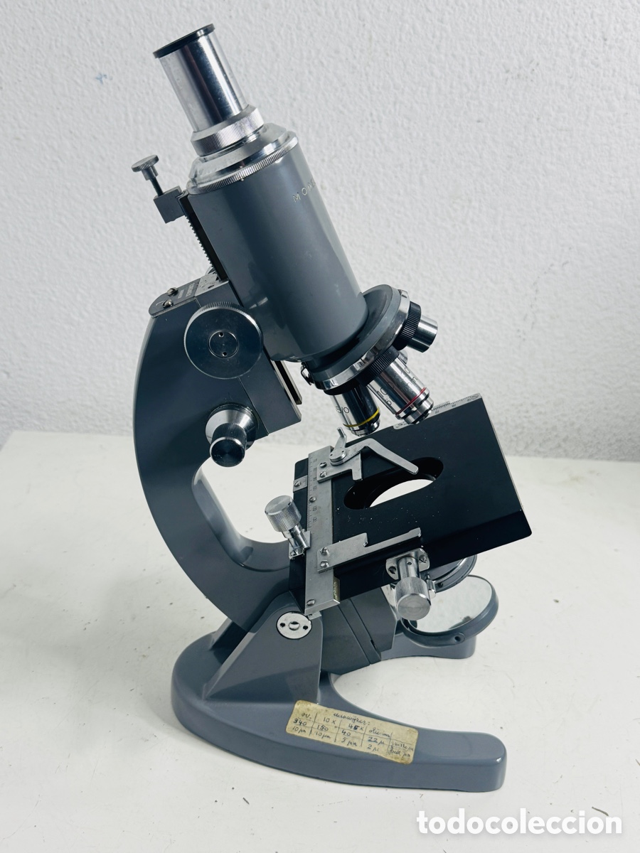 Antig&uuml;edades: Euromex Arnhem Microscope Model L-301 - Foto 2
