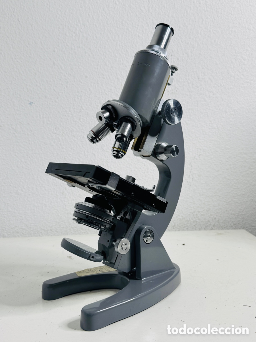 Antig&uuml;edades: Euromex Arnhem Microscope Model L-301 - Foto 6