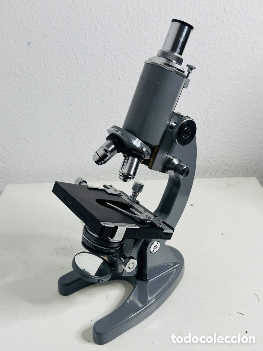 Antig&uuml;edades: Euromex Arnhem Microscope Model L-301 - Foto 7