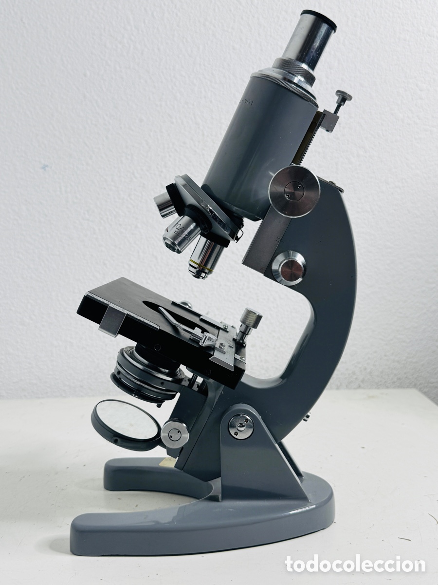Antig&uuml;edades: Euromex Arnhem Microscope Model L-301 - Foto 8