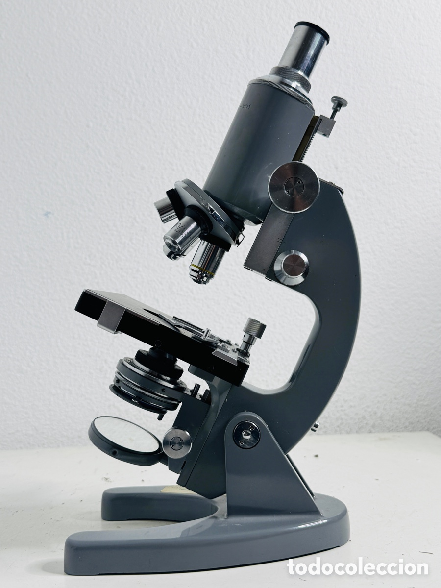 Antig&uuml;edades: Euromex Arnhem Microscope Model L-301 - Foto 9