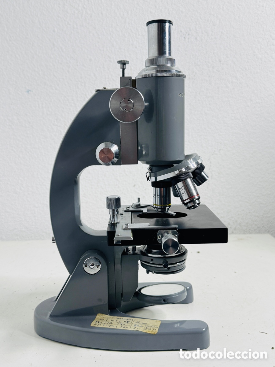 Antig&uuml;edades: Euromex Arnhem Microscope Model L-301 - Foto 18
