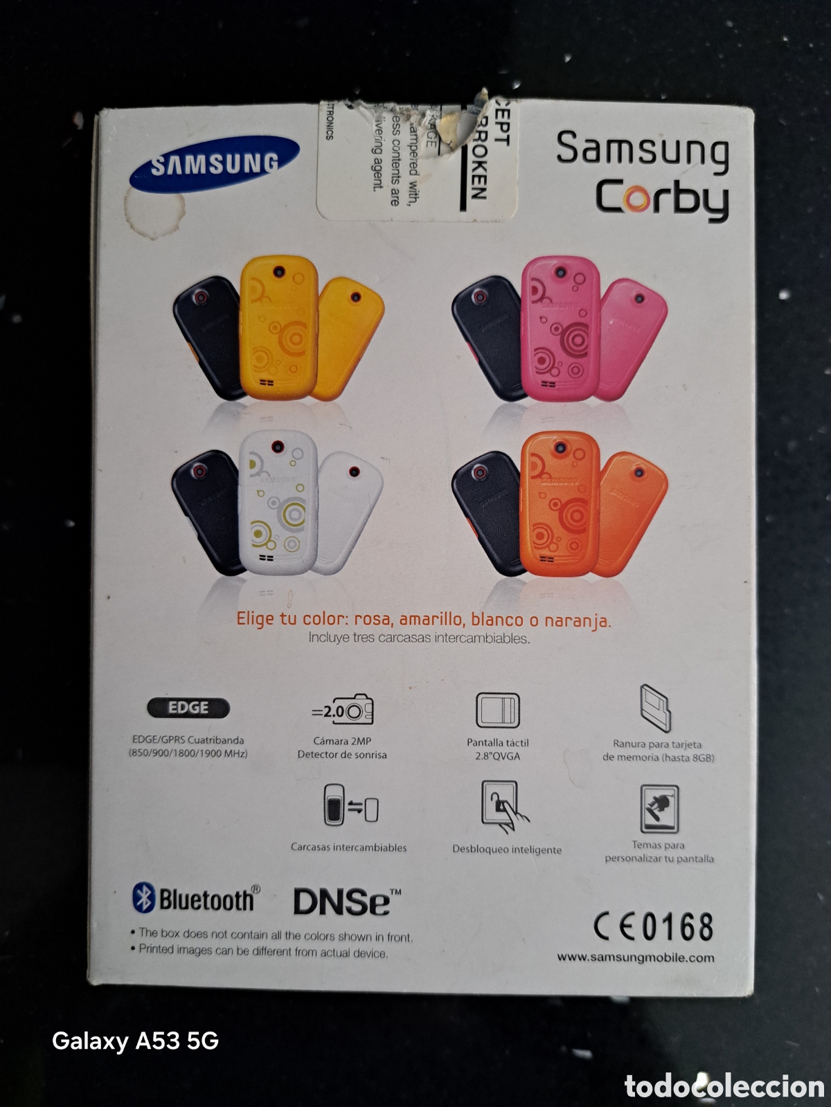 Tel&eacute;fonos: Samsung Corby - M&oacute;vil GT-S3650 - Foto 29