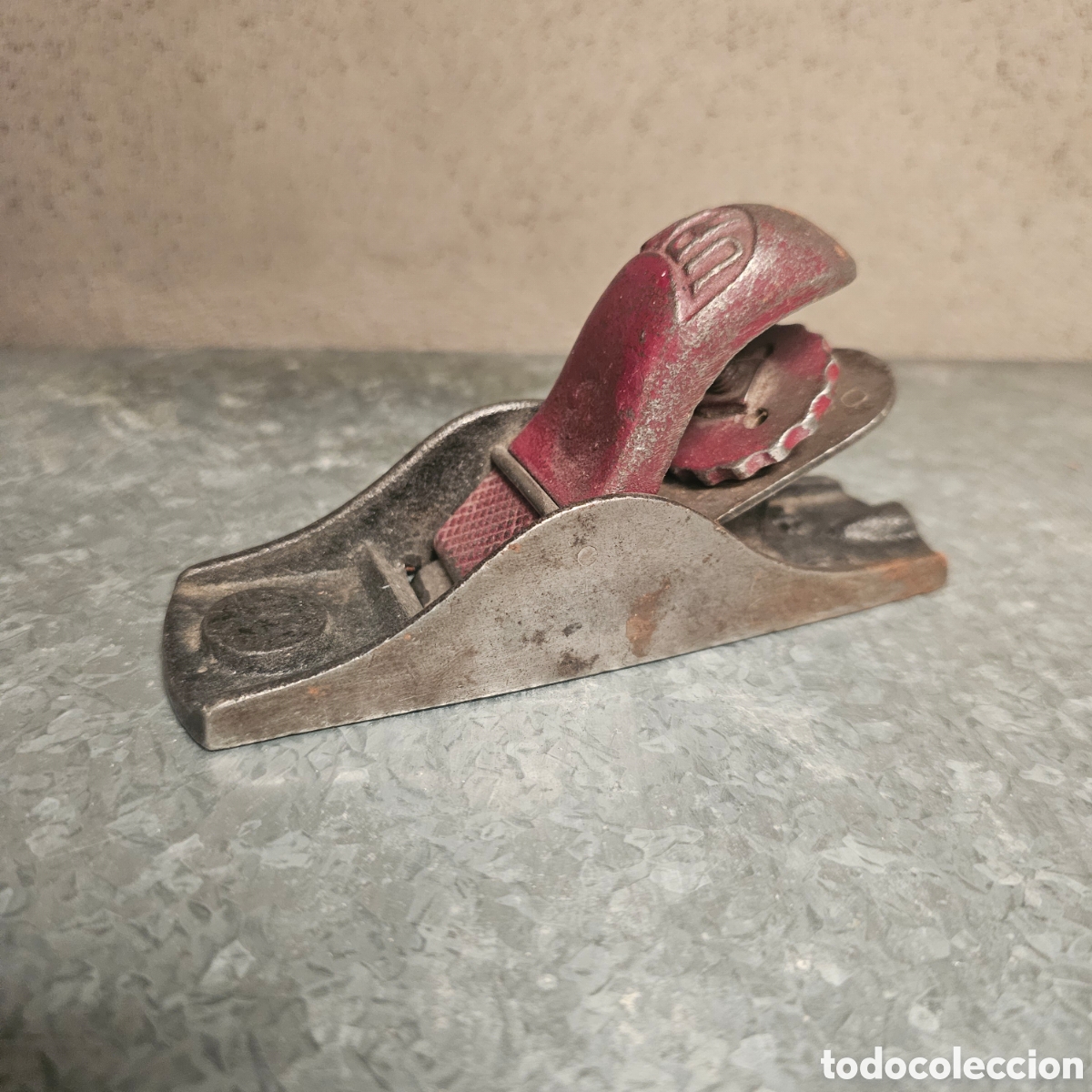 Antig&uuml;edades: cepillo urko eibar n&ordm;7 con cuchilla original