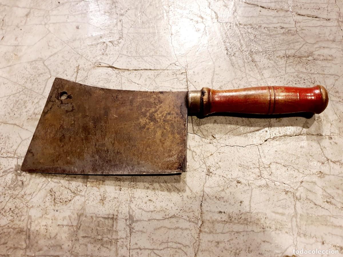 Antig&uuml;edades: Machete franc&eacute;s de carnicero. 1920. - Foto 1