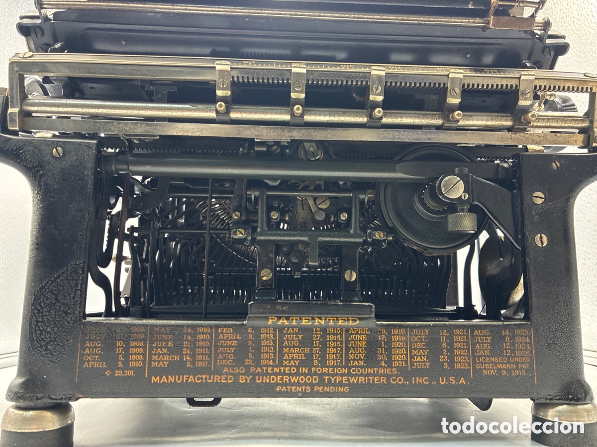 Antig&uuml;edades: M&aacute;quina de Escribir Underwood 5. - Foto 15