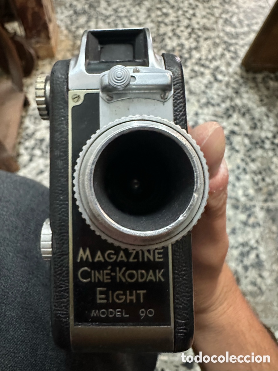 Antig&uuml;edades: Magazine cine-Kodak c&aacute;mara de video con funda y manual kodak