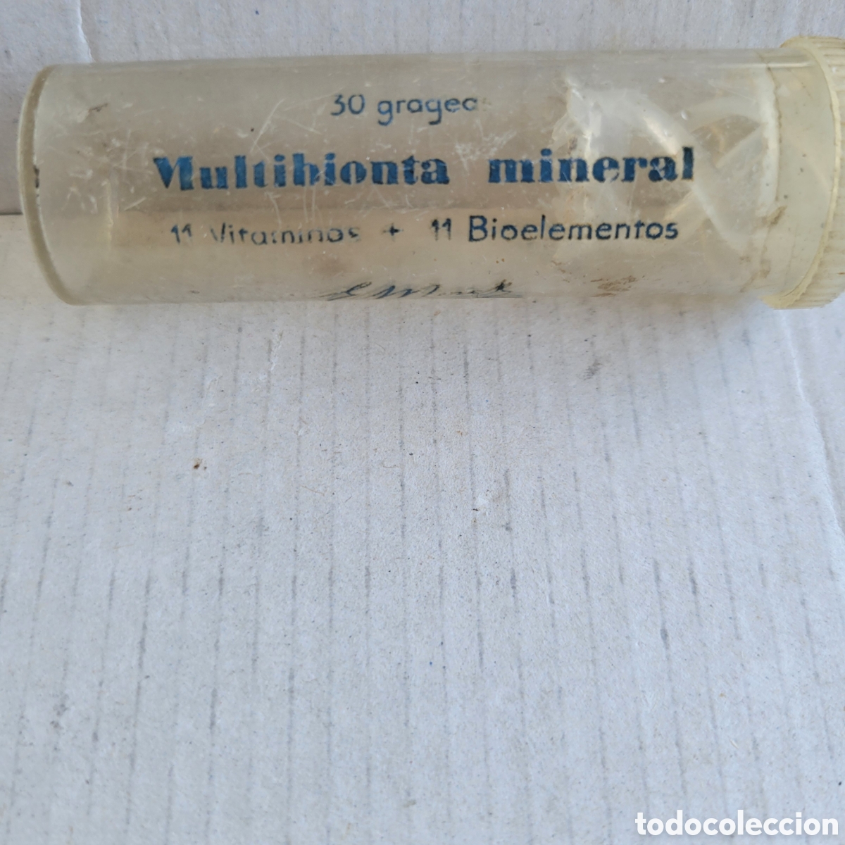 Antig&uuml;edades: Bote grageas E. Merck