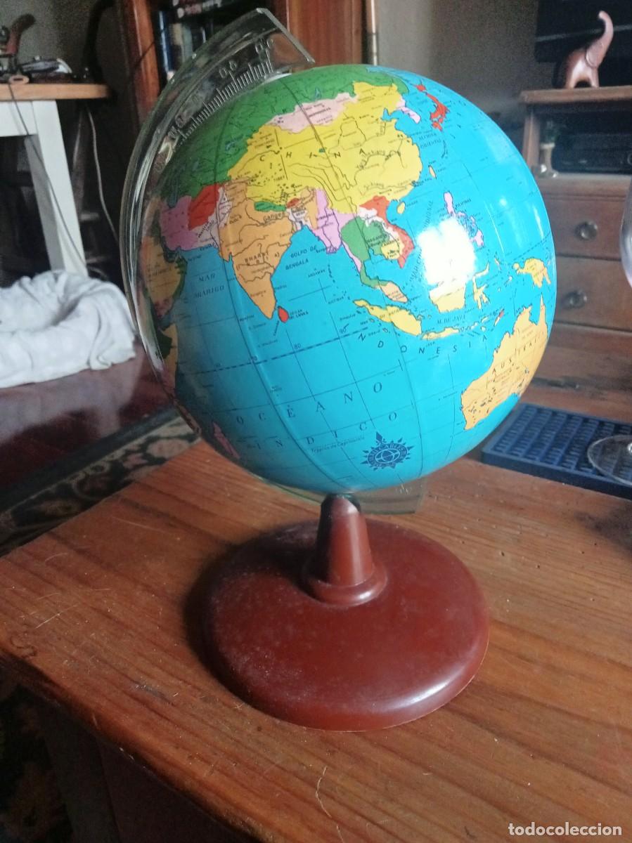 Antig&uuml;edades: PRECIOSA BOLA DEL MUNDO DE DALMAU CARLES PLA - GLOBO TERRAQUEO - A&Ntilde;OS 60