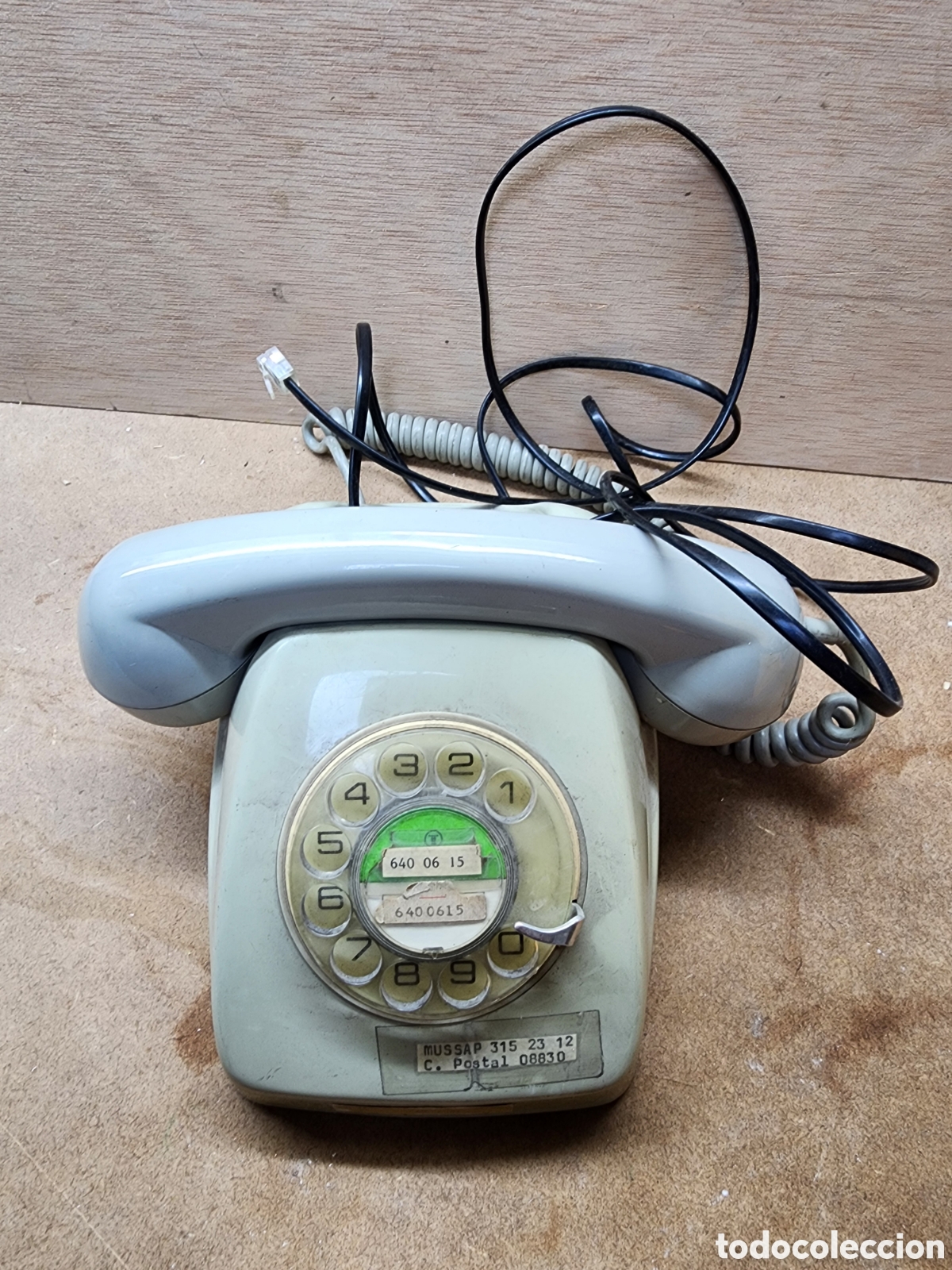 Telefoni: TELEFONO ANTIGUO RULETA A&Ntilde;OS70 EN PERFECTO ESTADO