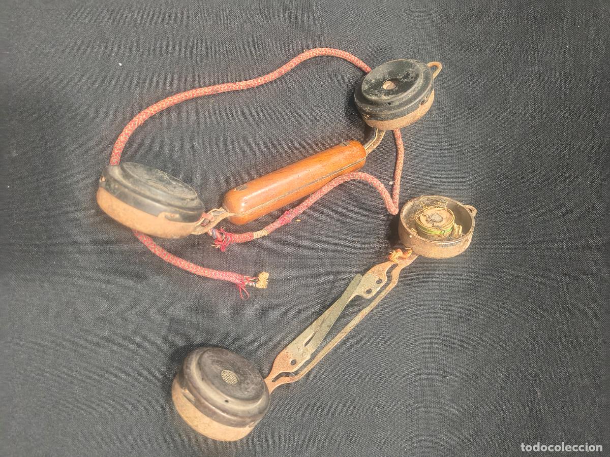 Tel&eacute;fonos: Antiguo auricular tel&eacute;fono