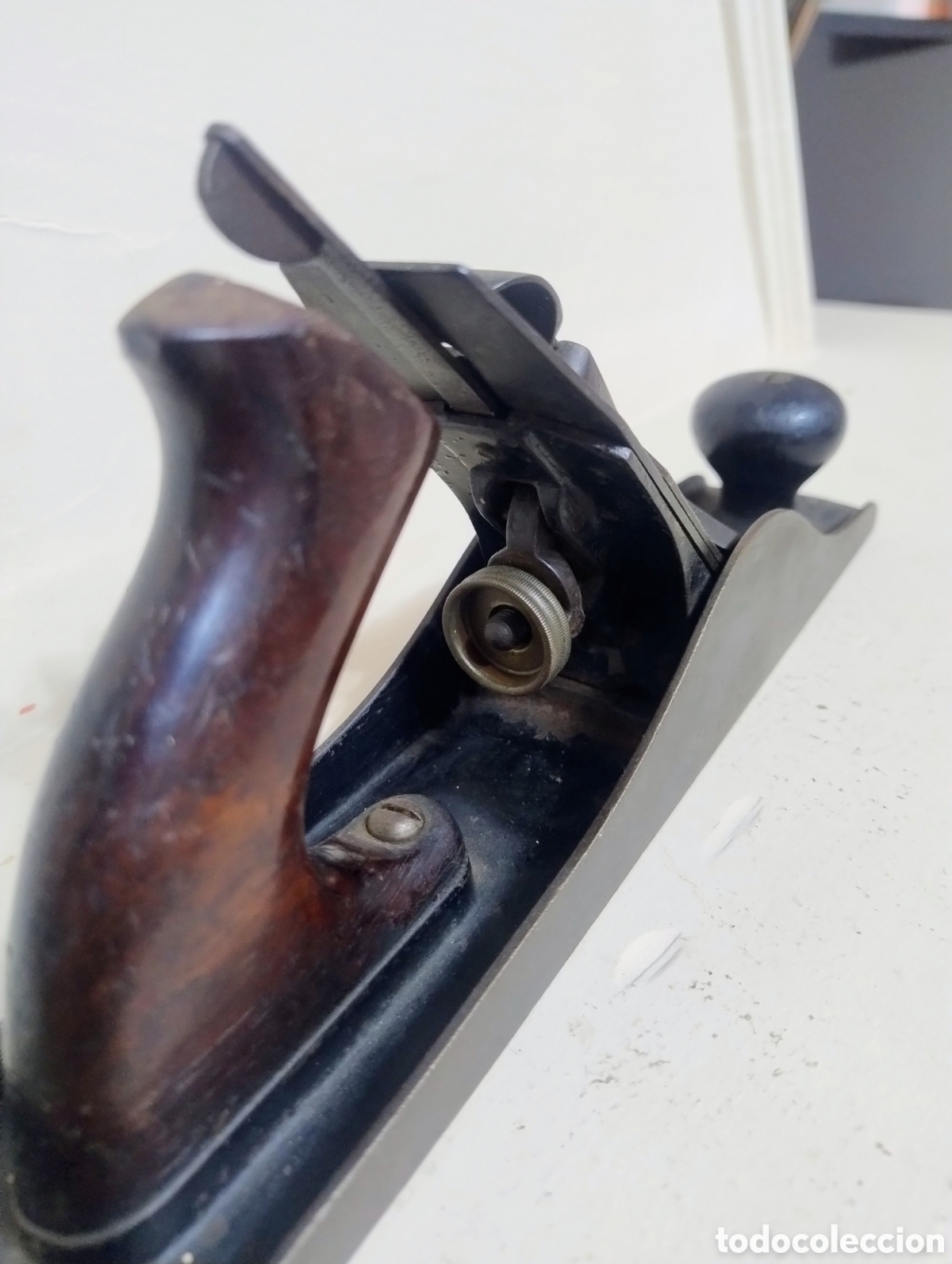 Antig&uuml;edades: Cepillo Stanley n&deg;5 antiguo - Foto 5