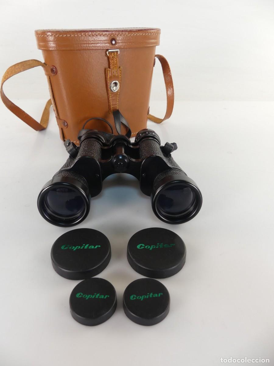 Antiques: Vintage Prism&aacute;ticos marca copitar 8 x 40 mm con funda estuche
