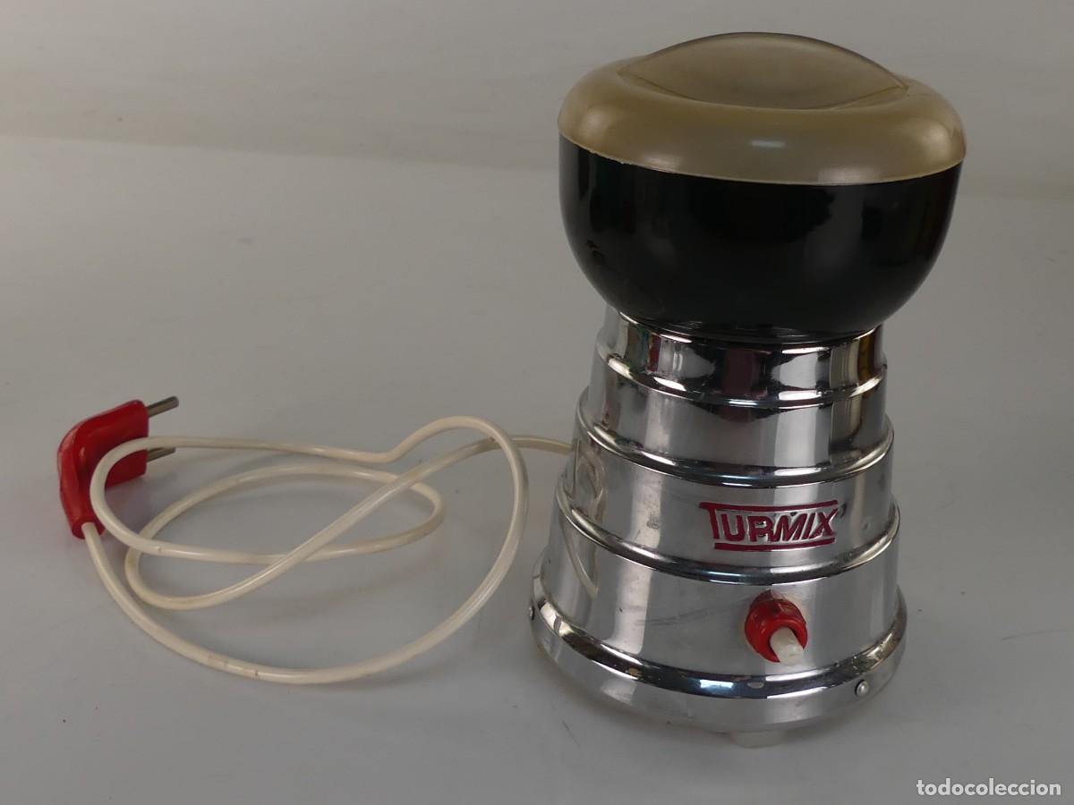 Antig&uuml;edades: VINTAGE MOLINILLO DE CAFE ELECTRICO MARCA TURMIX