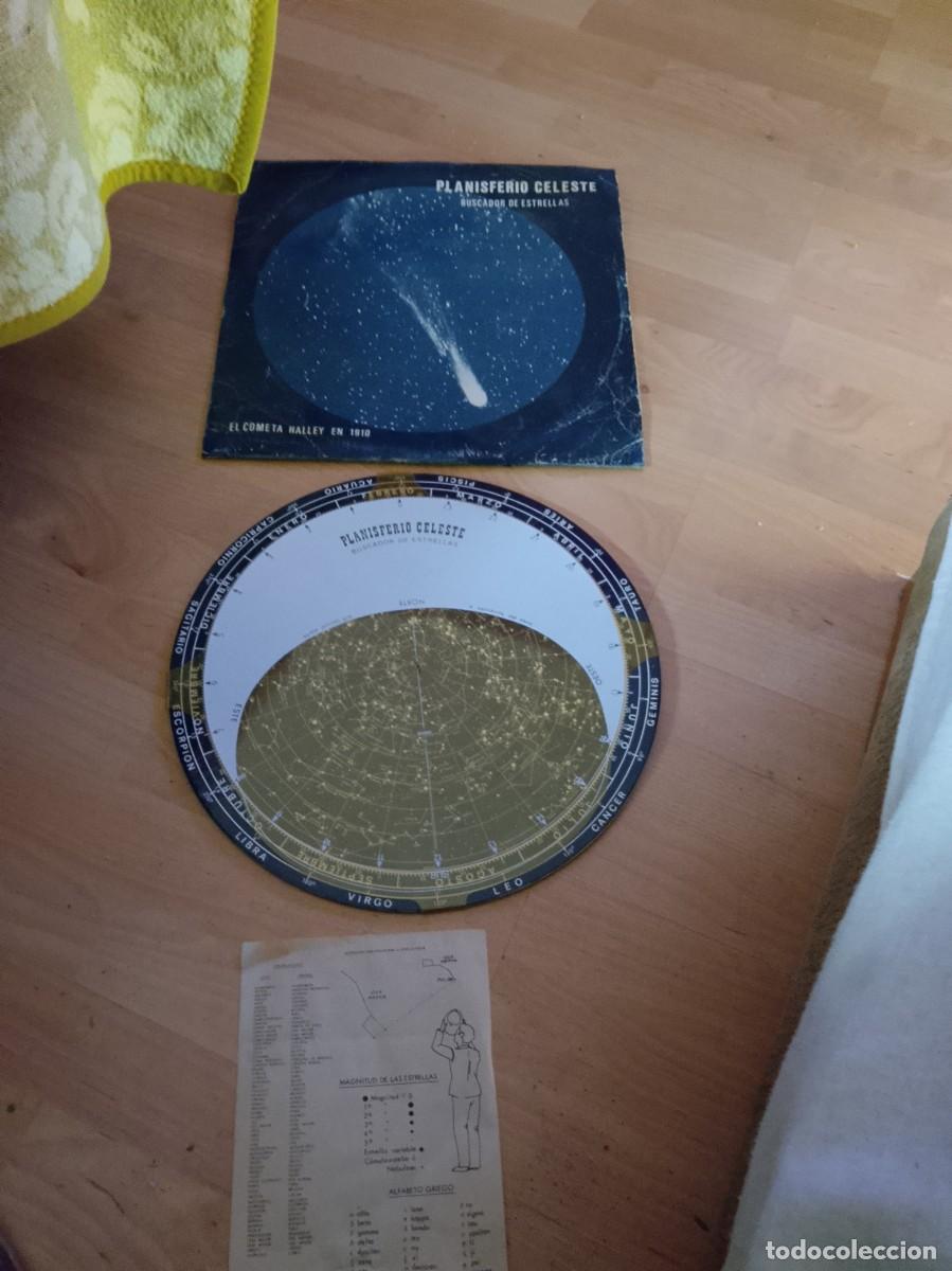 Antig&uuml;edades: PLANISFERIO CELESTE - BUSCADOR DE ESTRELLAS - DE AYALA PATD. 1975 CON ESTUCHE DE CARTON 37X37 CM