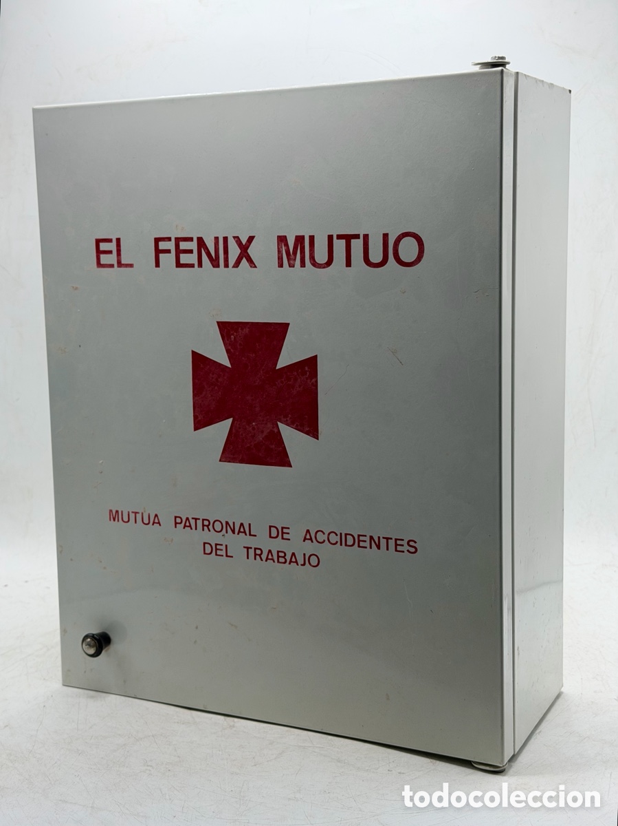 Antig&uuml;edades: Armario Vintage Botiqu&iacute;n M&eacute;dico