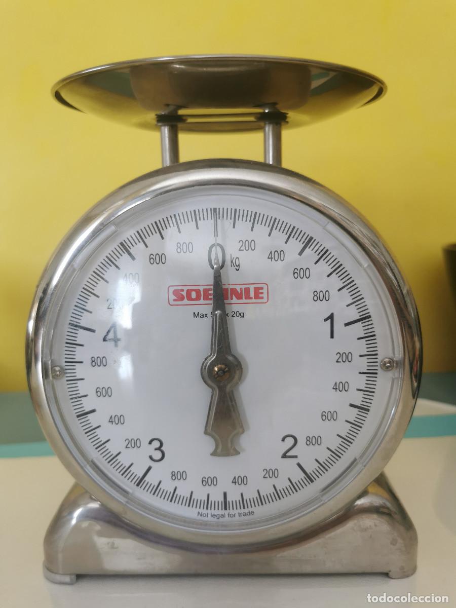 Antig&uuml;edades: B&aacute;scula Balanza de cocina Soehnle Silvia 5Kg Anal&oacute;gica