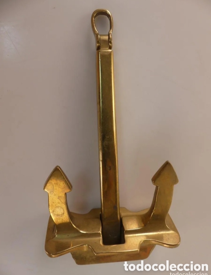 Antig&uuml;edades: Bronce ancla antigua - Foto 4