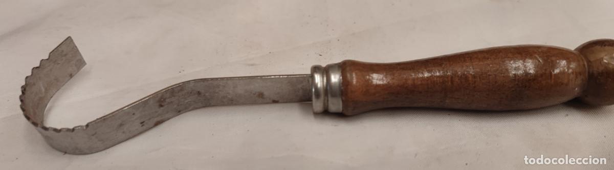 Antig&uuml;edades: HERRAMIENTA A IDENTIFICAR PARA CUERO U OTROS. - Foto 3