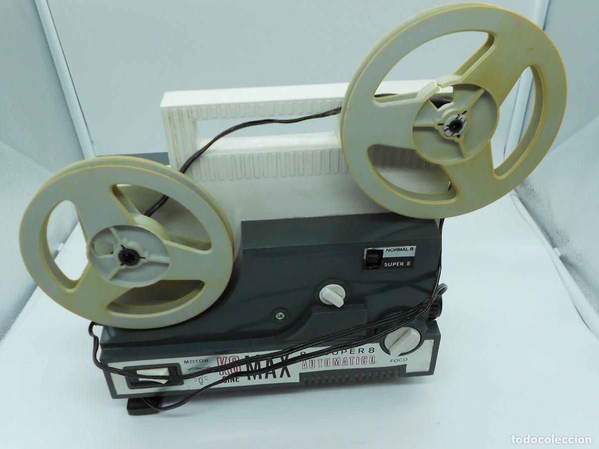 Antiquit&eacute;s: reproductor bianchi k6 cine max 8 + super 8 automatico hace ruido como de motor pero desconozco func