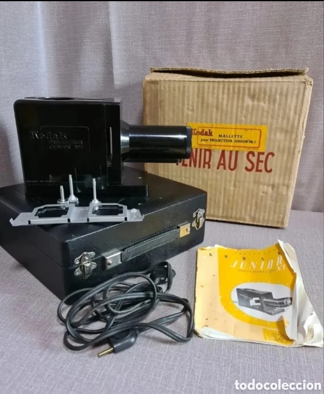 Antiquit&eacute;s: Proyector de diapositivas KODAK Junior