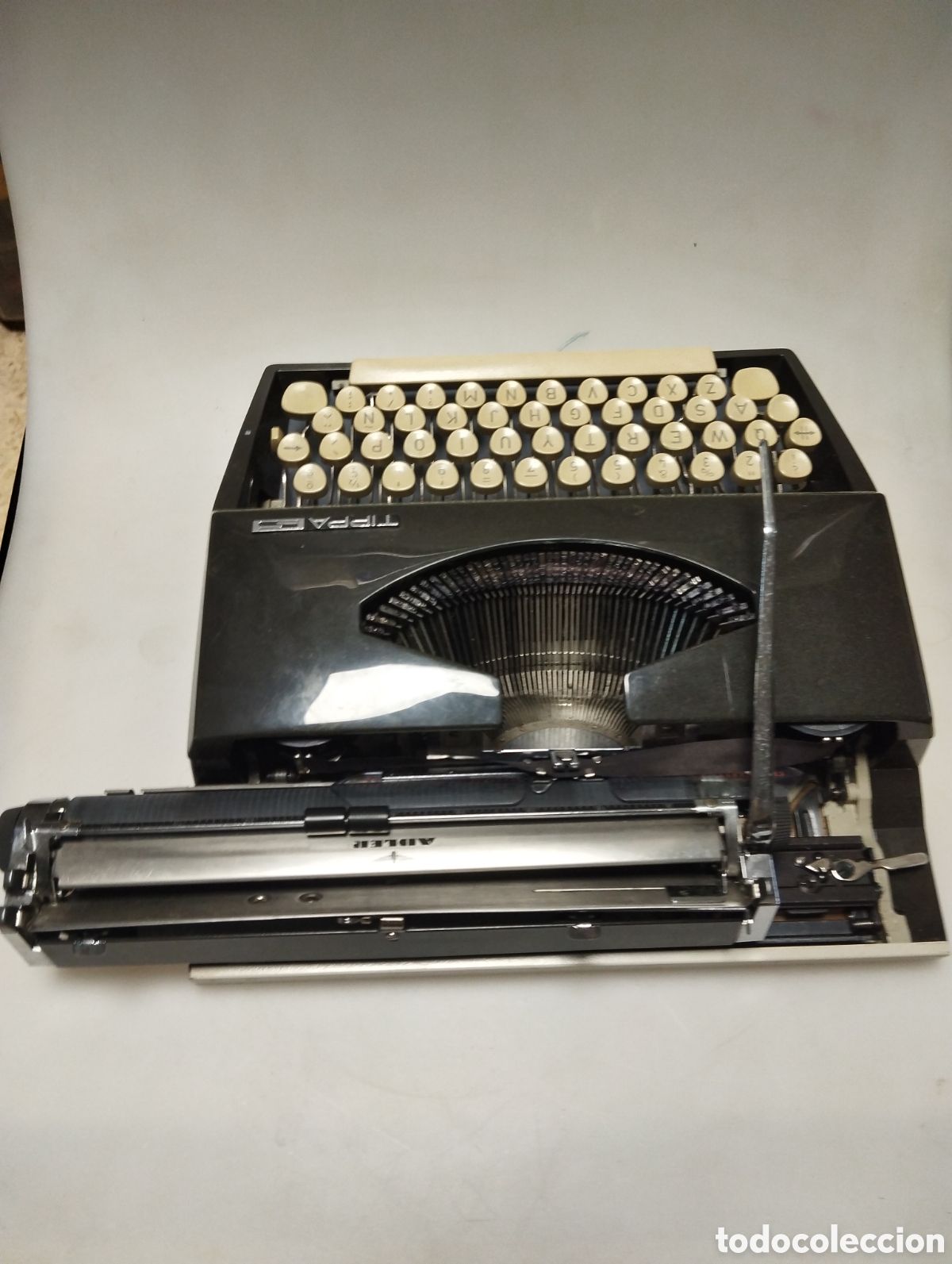 Antig&uuml;edades: M&aacute;quina de escribir Adler TIPPA - Foto 4
