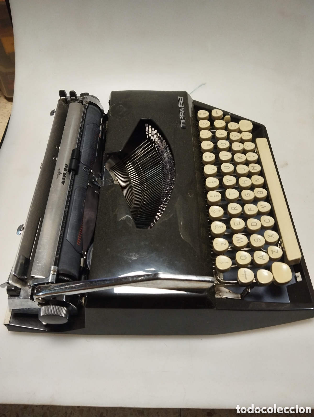 Antig&uuml;edades: M&aacute;quina de escribir Adler TIPPA - Foto 2