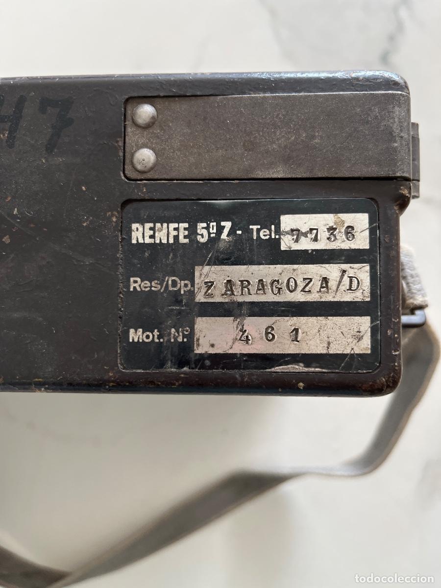 Tel&eacute;fonos: Antiguo tel&eacute;fono de Renfe. Marca Ericsson. - Foto 2