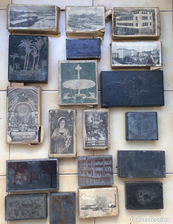Antiguidades: COLECCI&Oacute;N DE CLICH&Eacute;S TIPOGR&Aacute;FICOS- PLANCHAS XIL&Oacute;GR&Aacute;FICAS( 47) ,FURNELLS BARCELONA