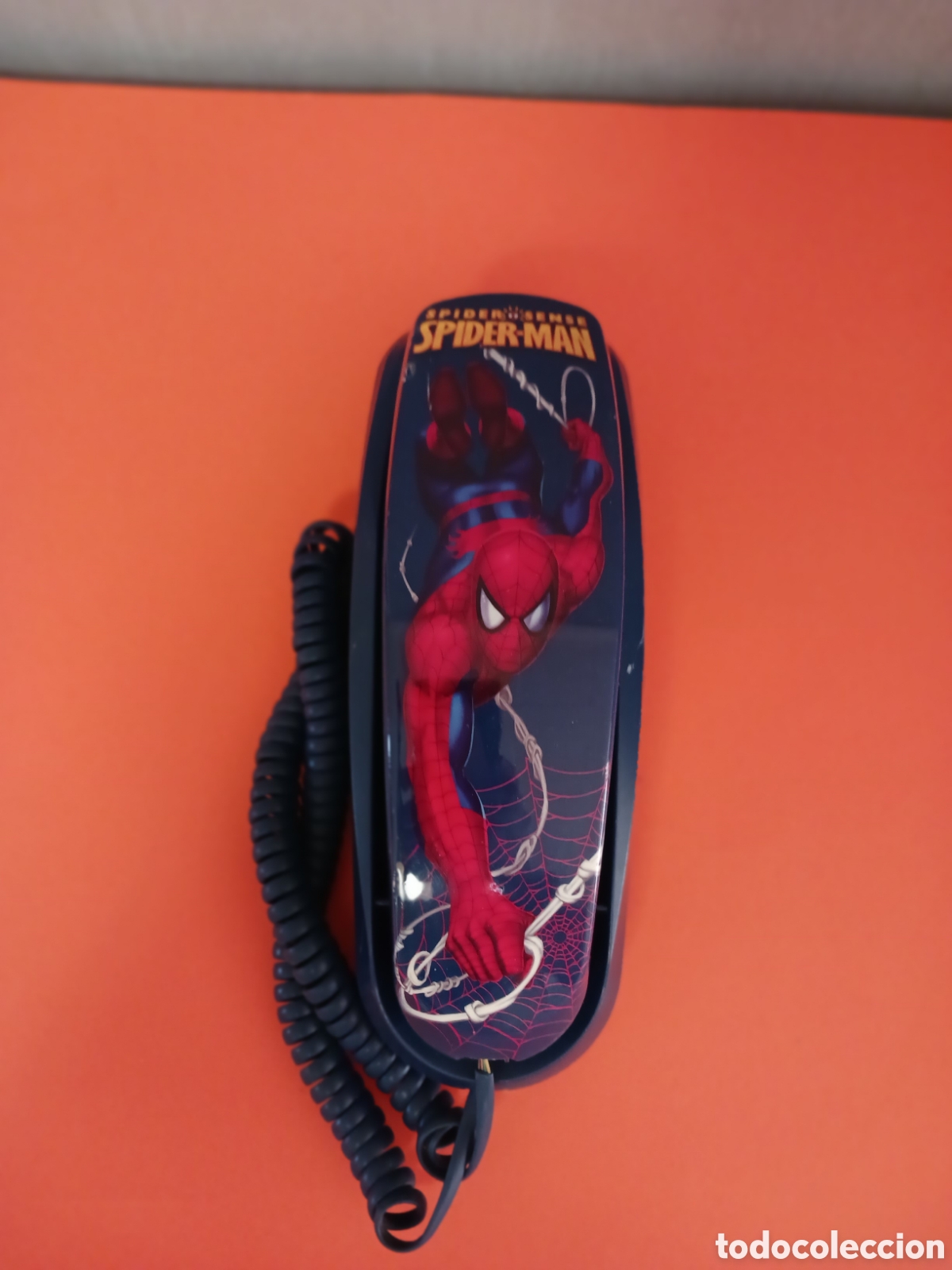 Tel&eacute;fonos: Tel&eacute;fono vintage Spider-Man. Funciona. - Foto 2