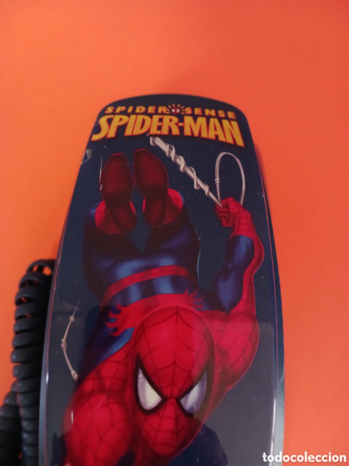 Tel&eacute;fonos: Tel&eacute;fono vintage Spider-Man. Funciona. - Foto 3