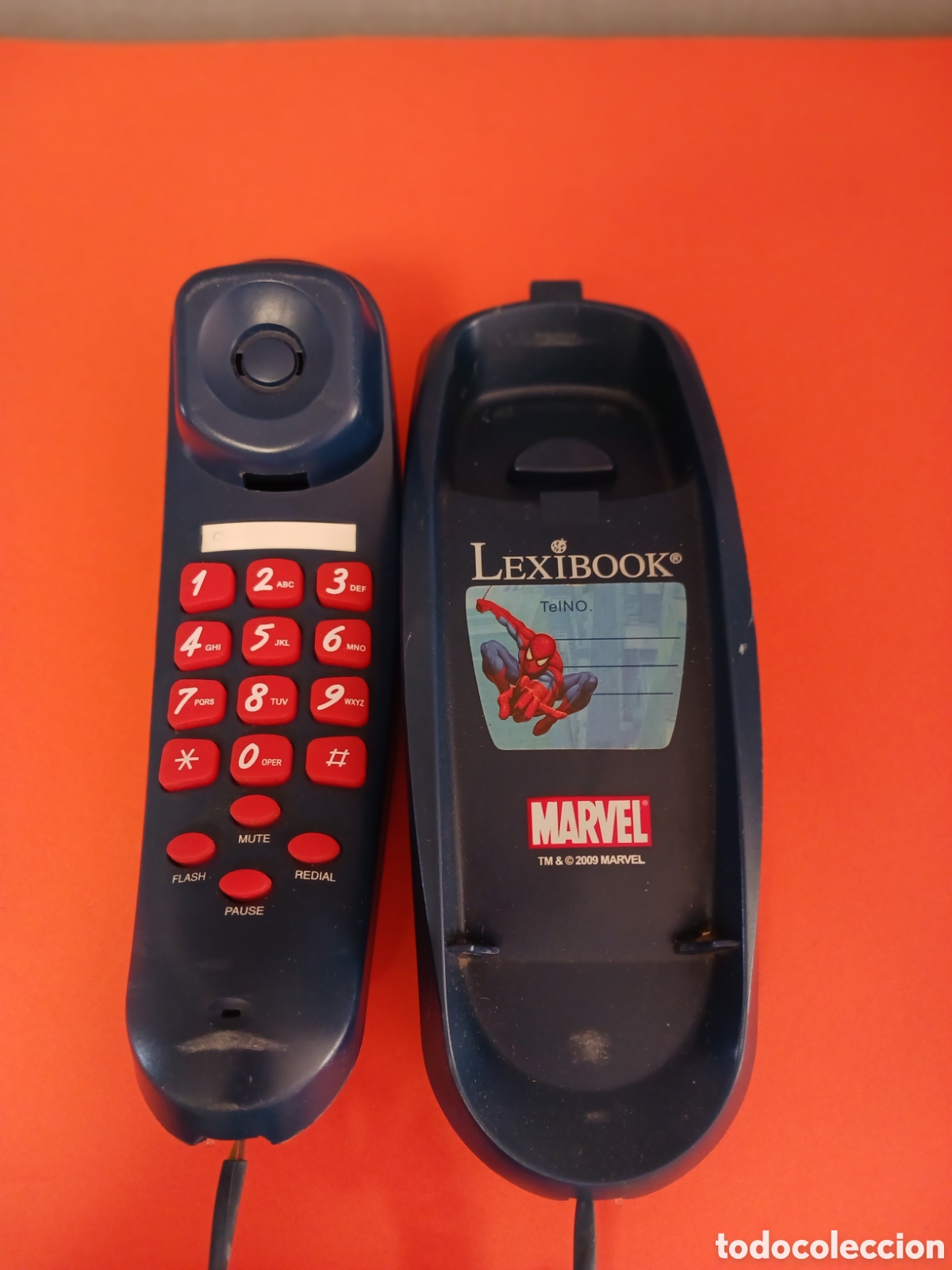 Tel&eacute;fonos: Tel&eacute;fono vintage Spider-Man. Funciona. - Foto 4
