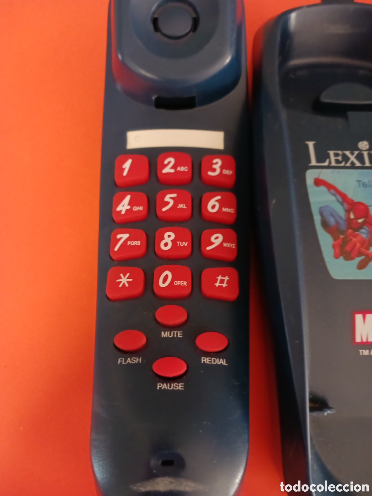 Tel&eacute;fonos: Tel&eacute;fono vintage Spider-Man. Funciona. - Foto 5