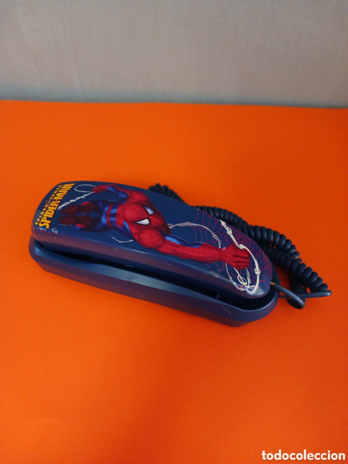 Tel&eacute;fonos: Tel&eacute;fono vintage Spider-Man. Funciona. - Foto 9