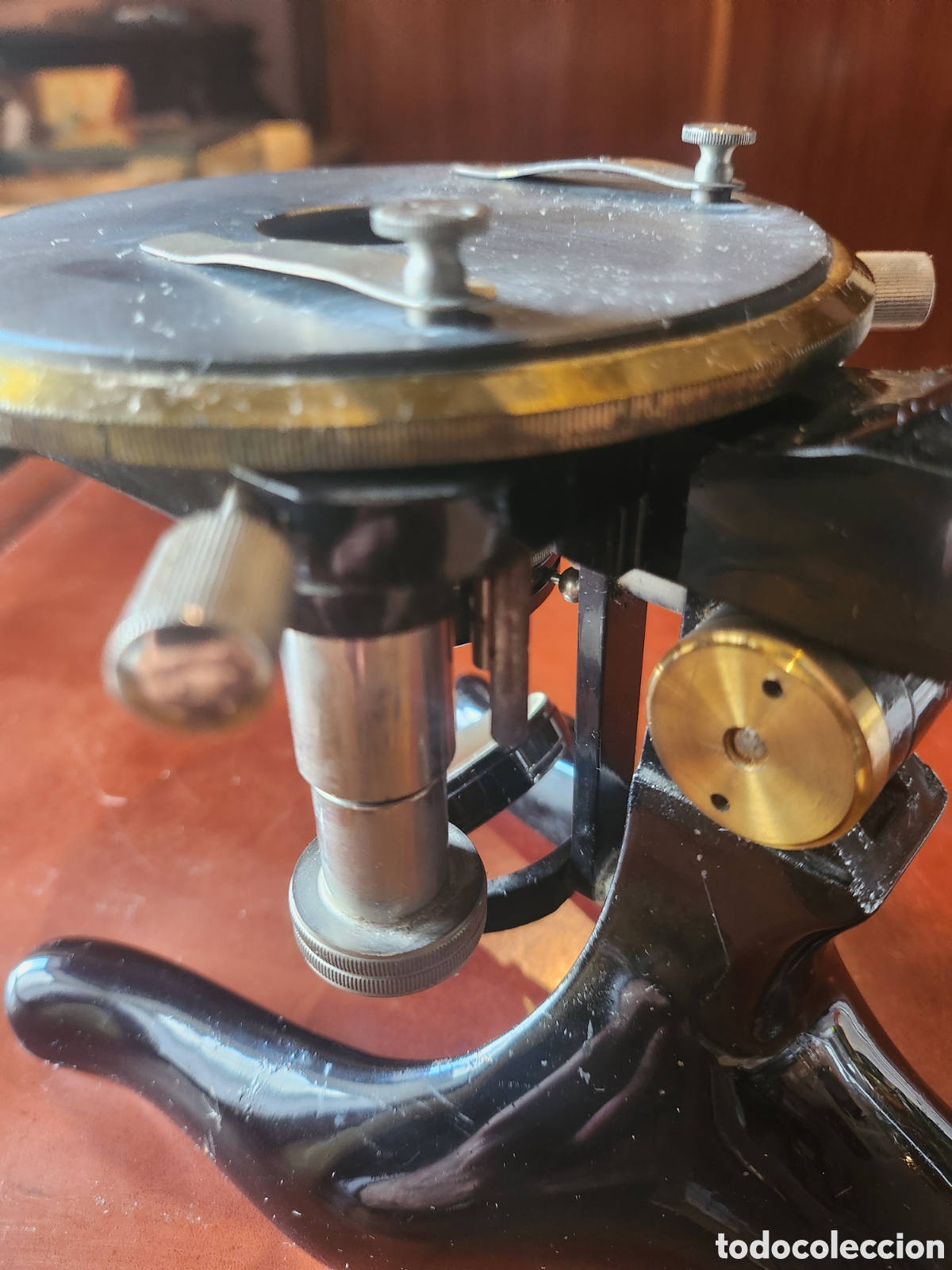 Antig&uuml;edades: Microscopio J.Rosembaum Berl&iacute;n 1910 - Foto 10