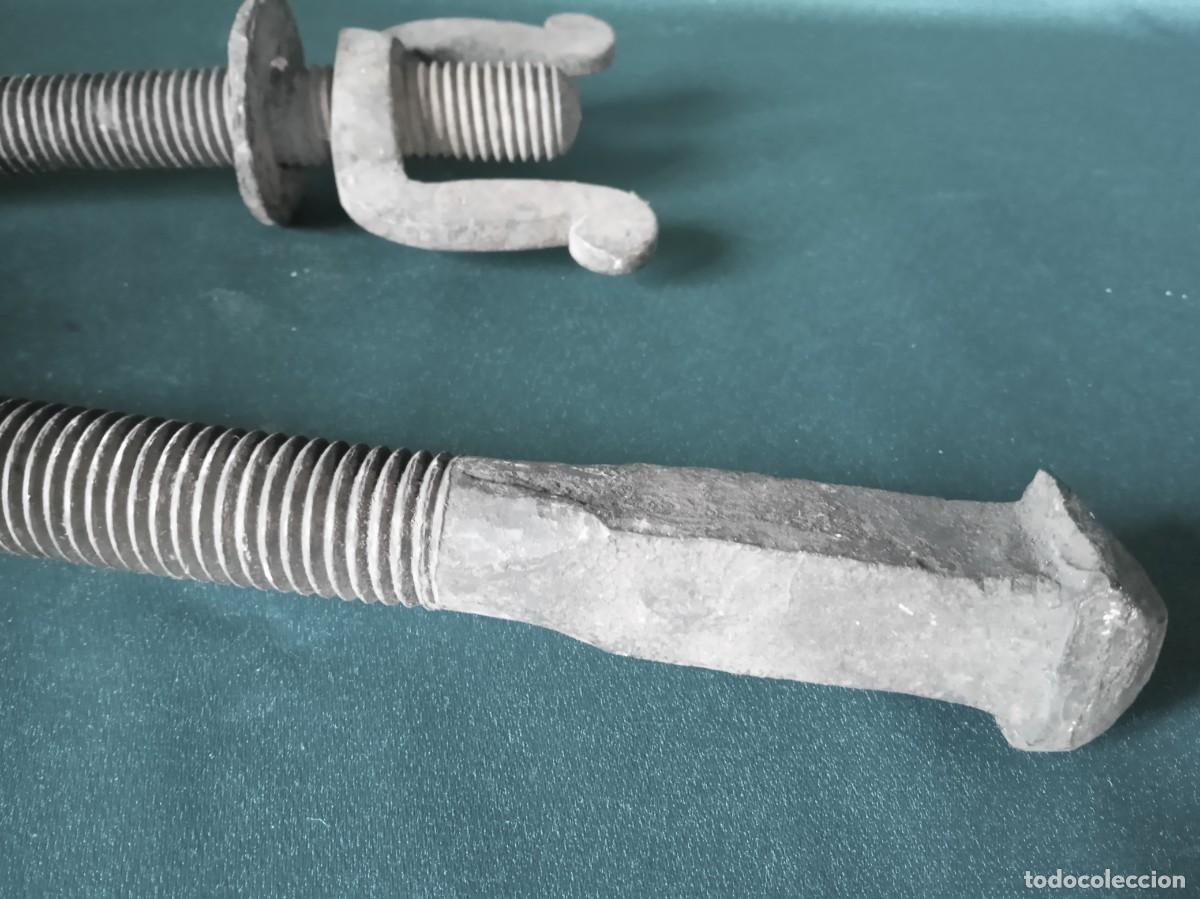 Antig&uuml;edades: Antiguas Piezas de Forja: Conectores Madera. - Foto 4