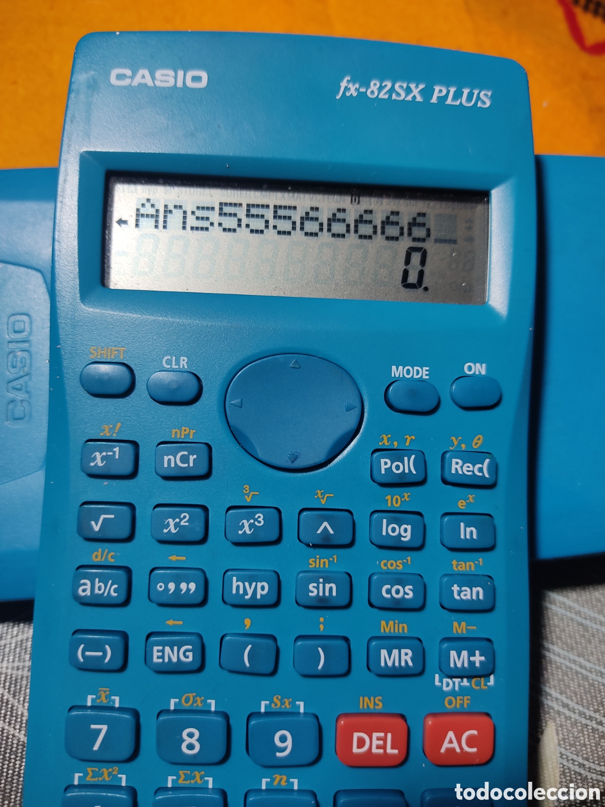 Antig&uuml;edades: Calculadora Casio Cientifica Modelo: FX-82SX PLUS . *2* - Foto 5