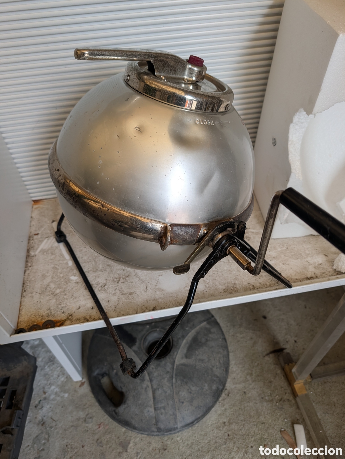 Antig&uuml;edades: Antigua Lavadora Manual KAMOME Home Washer - Dise&ntilde;o Espacial A&ntilde;os 50/60 - Muy Completa - Vintage Rar