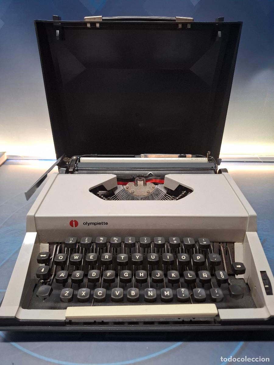 Antig&uuml;edades: Maquina de escribir Olympia Olympiette