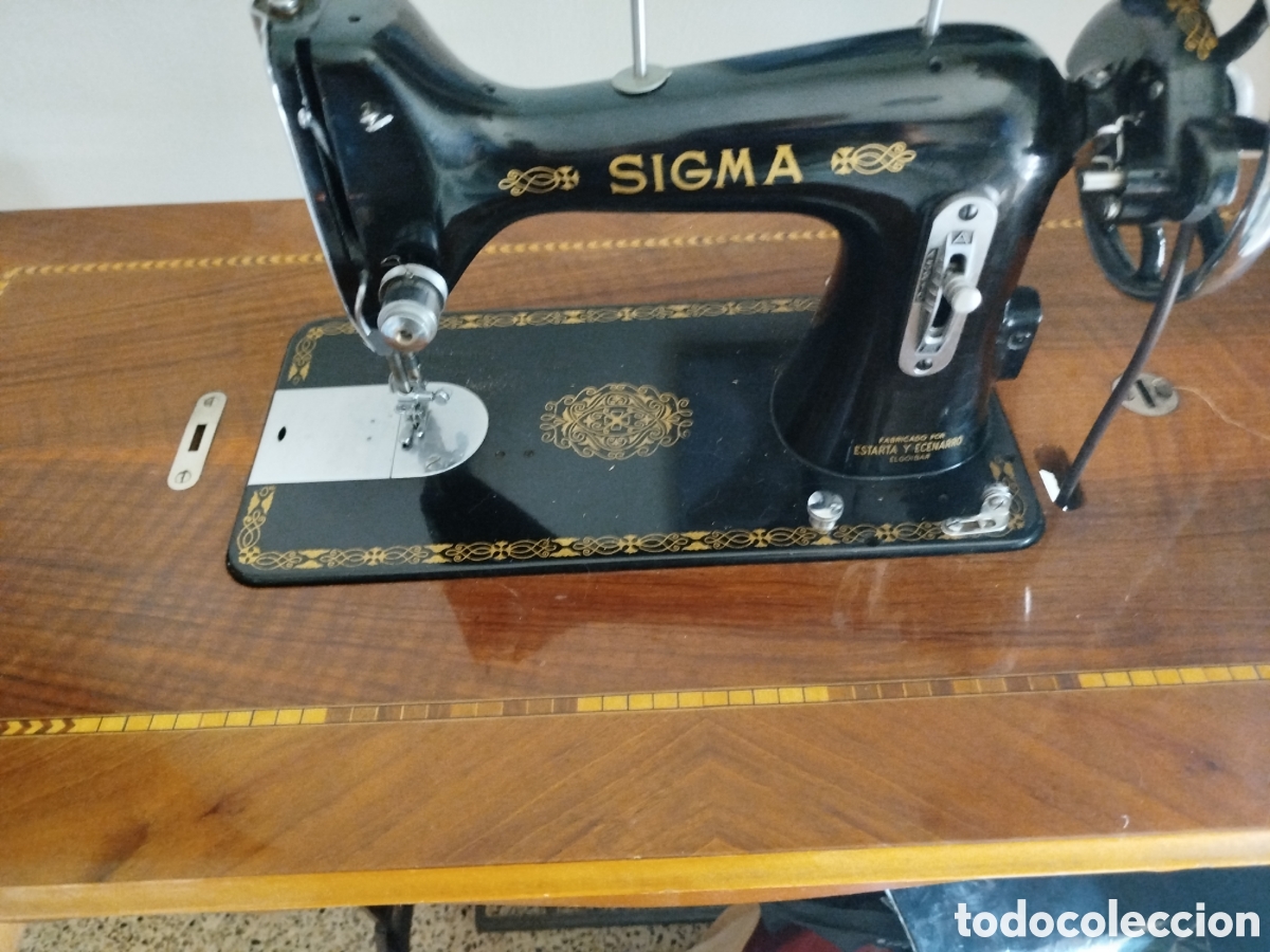 Antig&uuml;edades: Maquina de coser Sigma - Foto 4