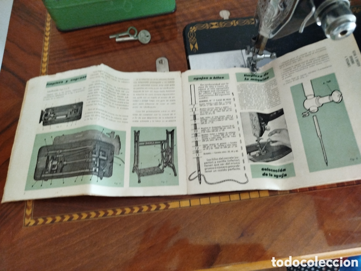 Antig&uuml;edades: Maquina de coser Sigma - Foto 6