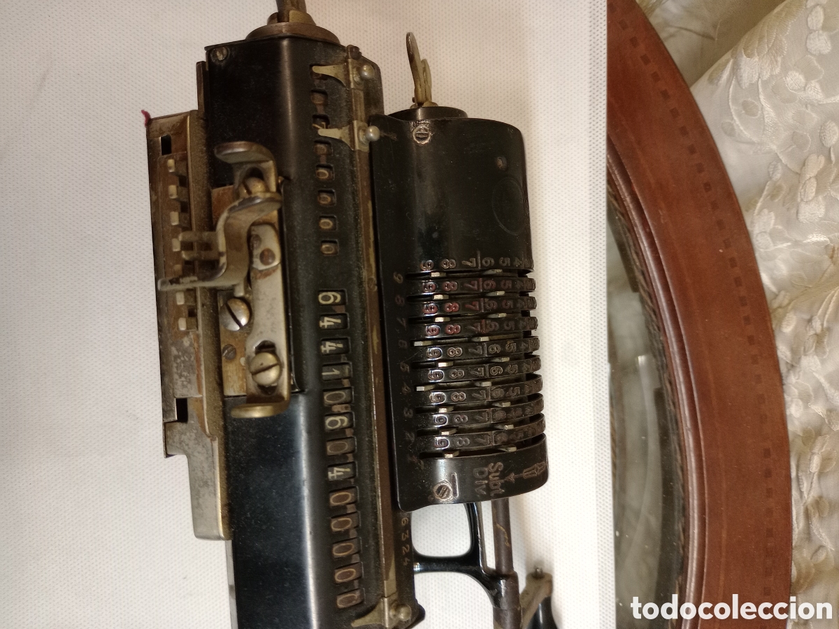 Antig&uuml;edades: Calculadora antigua Trints Brunsviga - Foto 5