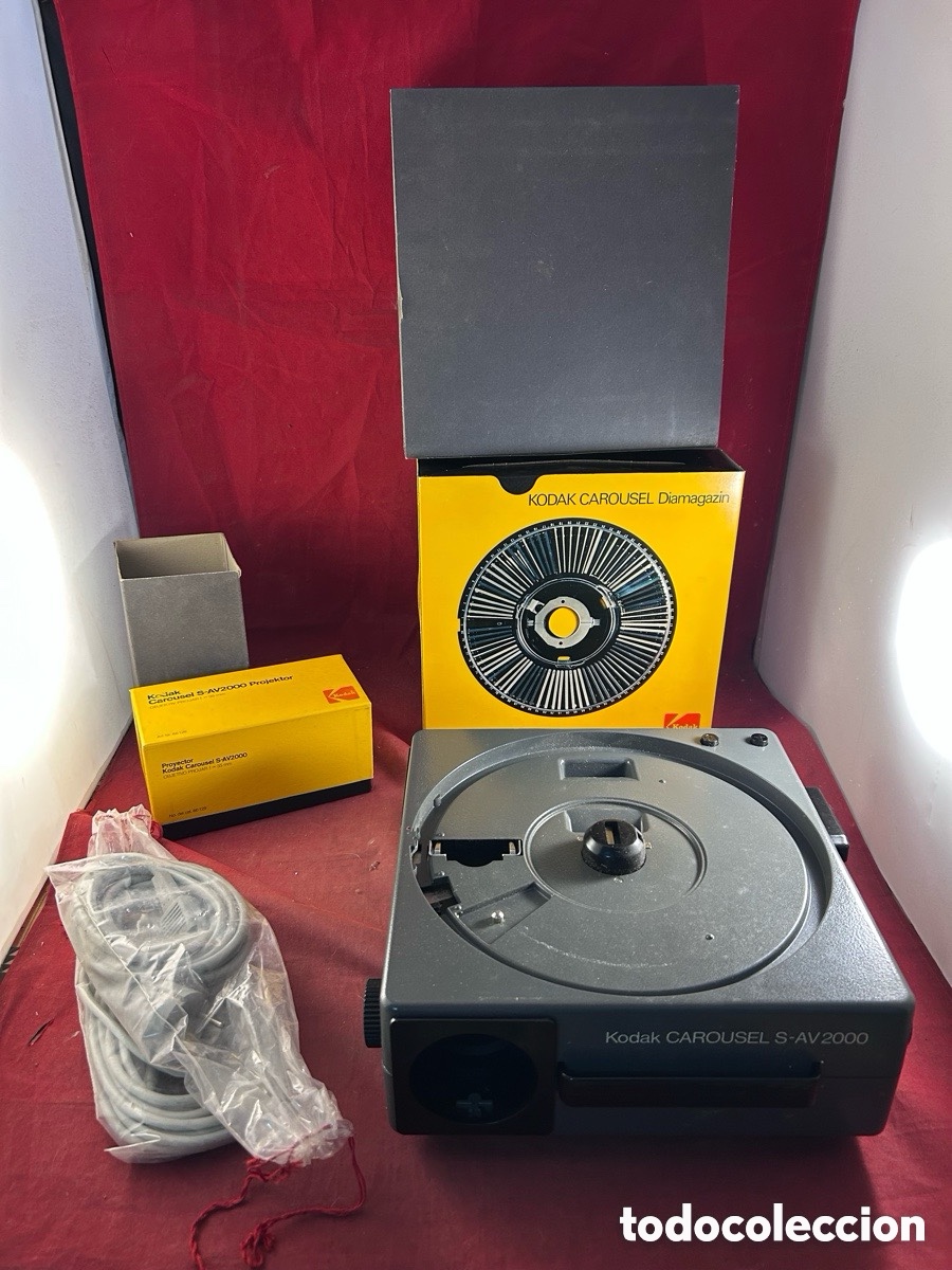 Oggetti Antichi: PROYECTOR DIAPOSITIVAS KODAK CAROUSEL S-AV2000