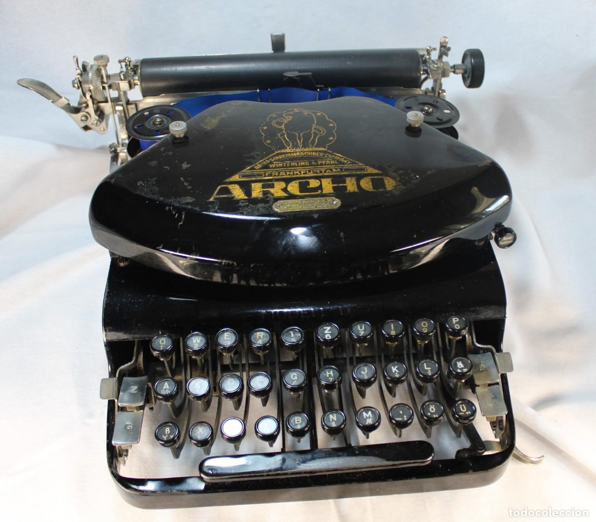 Antiquit&eacute;s: M&aacute;quina de escribir ARCHO Modelo &rdquo;D&rdquo;