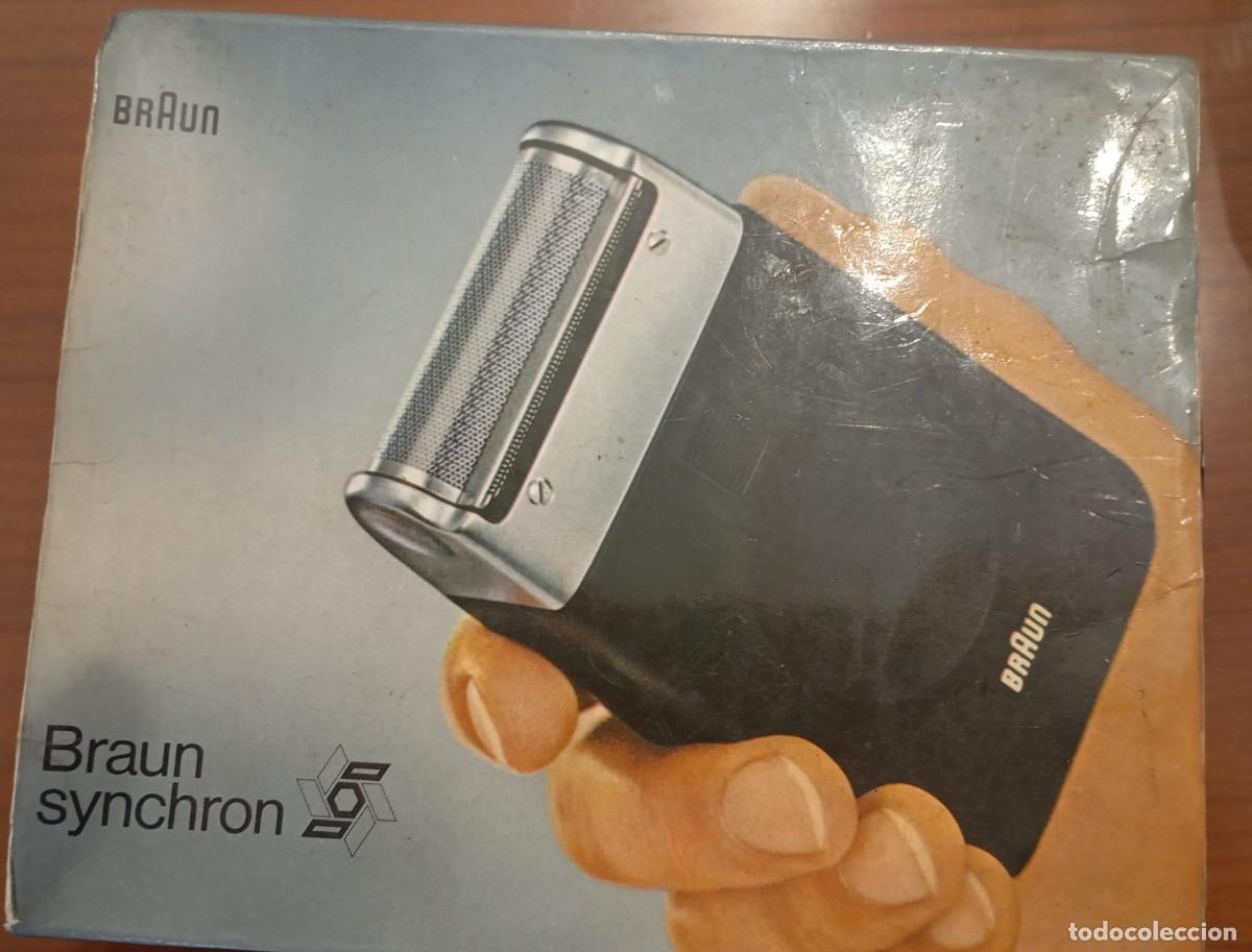 Antig&uuml;edades: Afeitadora Braun Synchron 6006 de 1977. Nunca usada. Sin cable de alimentaci&oacute;n.