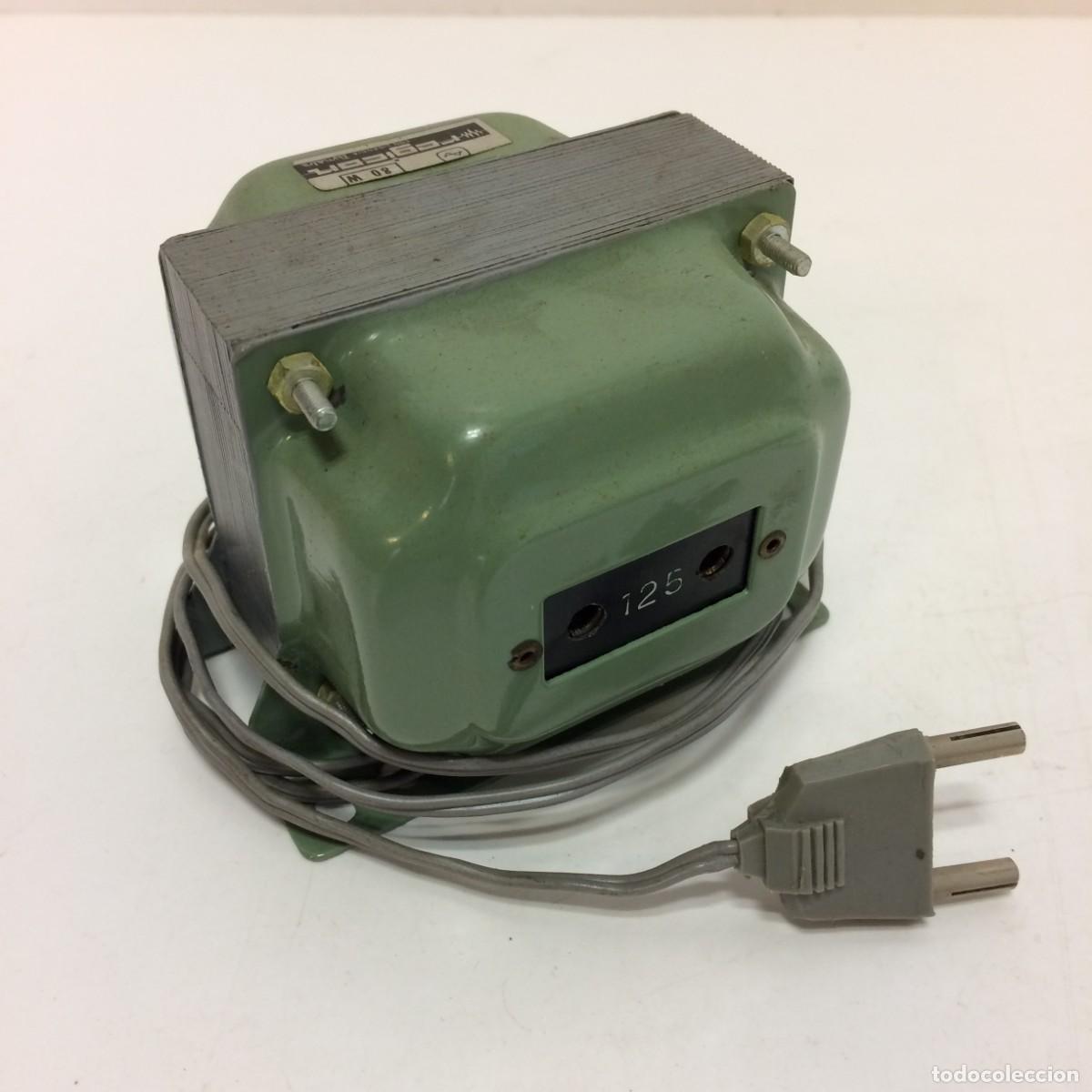 Antig&uuml;edades: Antig&uuml;edades: Transformador de corriente REGICON - 125/220 (reversible) - 80 W