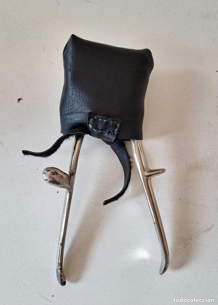 Antiques: BARBER&Iacute;A - ANTIGUA MAQUINILLA DE PELO GURELAN, FUNDA DE CUERO -