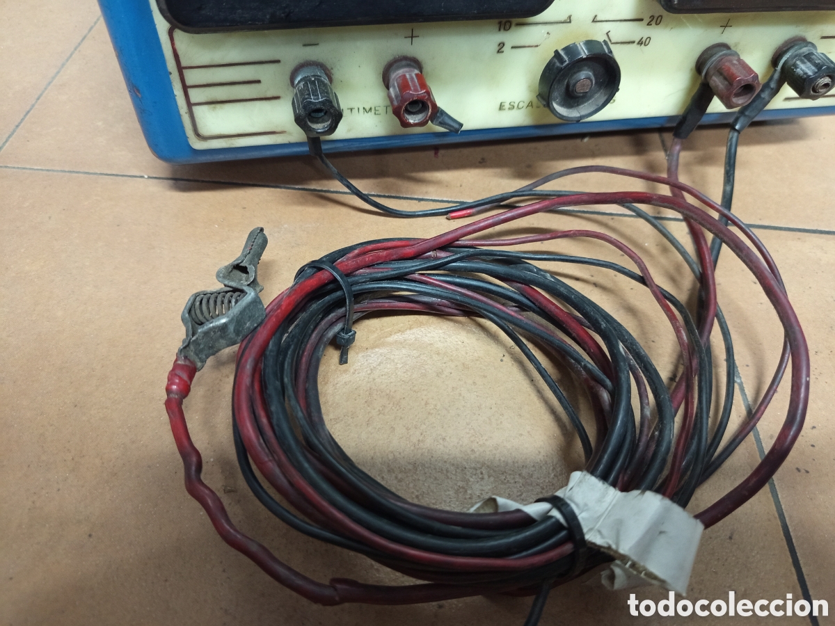 Antig&uuml;edades: Amper&iacute;metro voltimetro antiguo CV - Foto 9