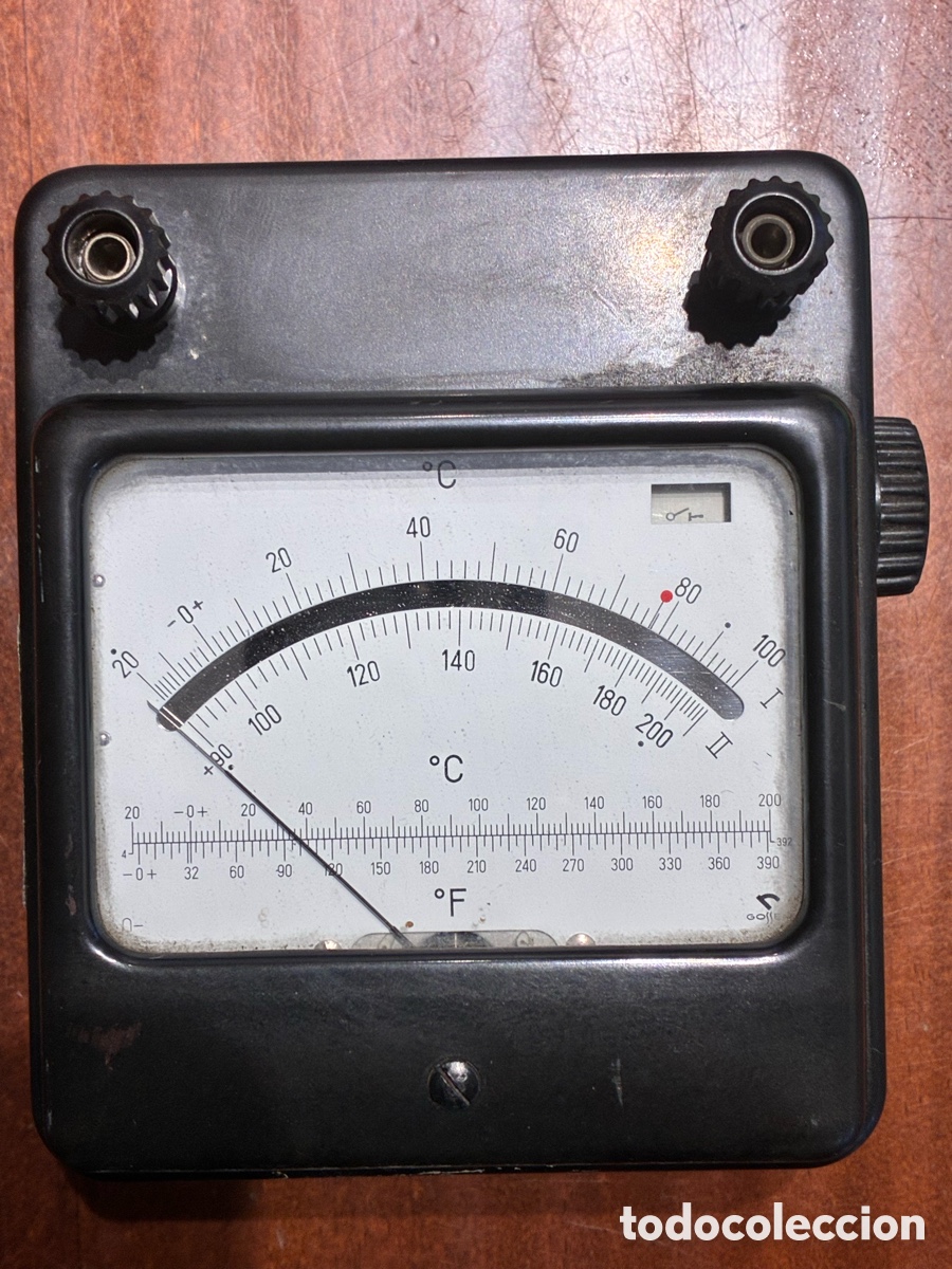 Antig&uuml;edades: Pirometro anal&oacute;gico para temperatura - Foto 2