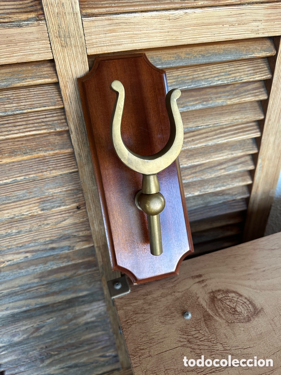 Antig&uuml;edades: Soporte chumacera bronce. - Foto 4